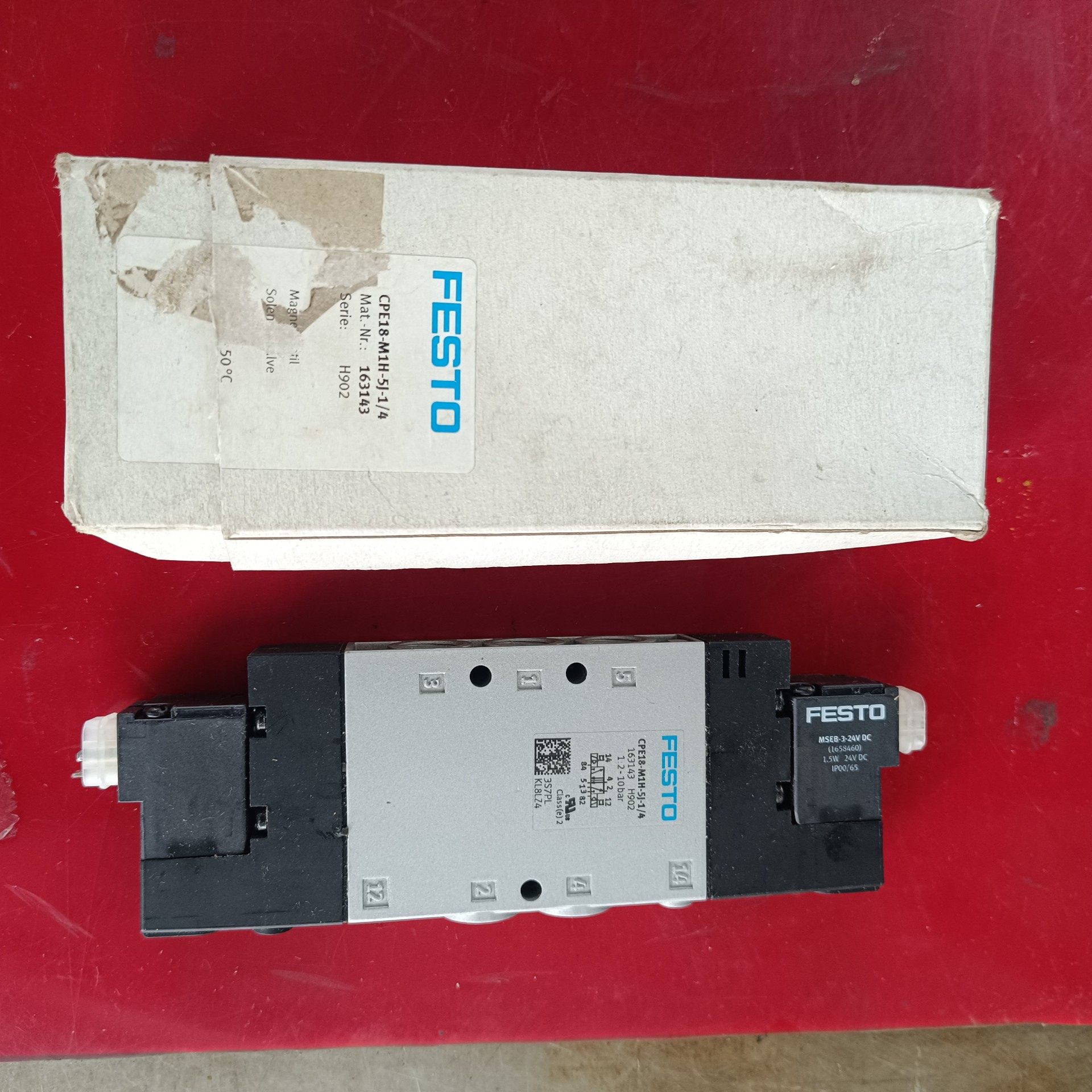 FESTO全新原装正品电磁阀，CPE18-M1H-5J-1/