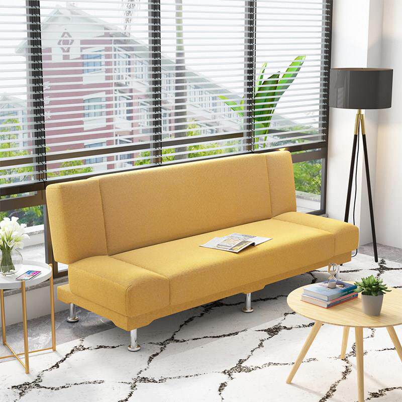 鹏音伴懒人沙发客厅小户型两用床出租屋房单双人可折叠床经济型布艺沙