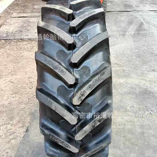 新款直销农用拖拉机子午线轮胎420/70r24 人字轮胎420/70/85R24R2