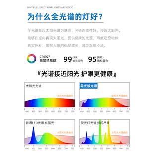 927薄吸顶灯全光谱护眼儿童房超灯具读学习书房灯简约木原主阅卧