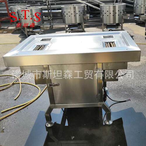 A双工位鸡剥胗机鸡胗去黄皮机8辊鸡剥胗机价格鸡胗处理设备