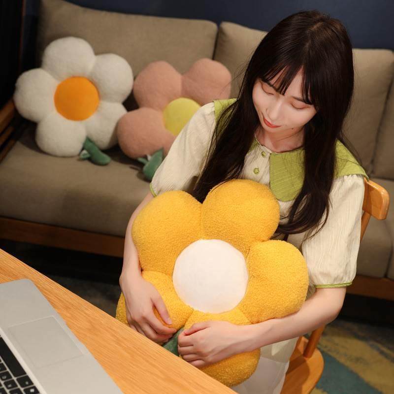 二合一毯子女折叠床被子枕两用枕头花朵办公室抱被子午休车用折叠,居家布艺,靠垫/抱枕,淘宝优惠券,粉丝福利购,淘宝优惠卷