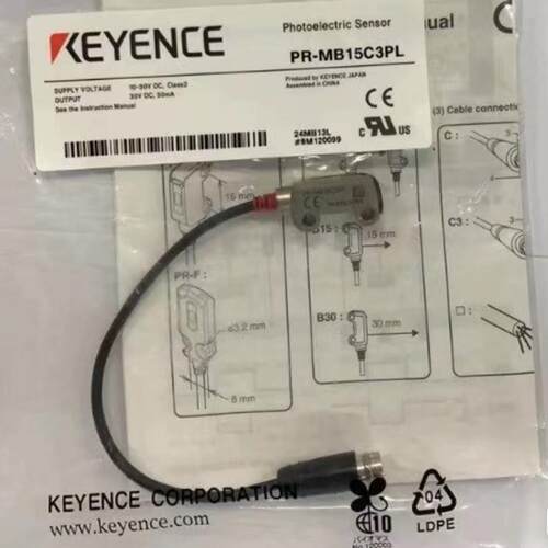 供应KEYENCE传感器PR-MB15C3PL PR-MB15P3 PR-MB15CP PR-FB15C3PL