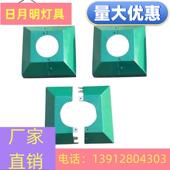 湖北圆形底座盖板路灯法兰装 饰方形罩子 饰件照立柱盖子立杆底部装