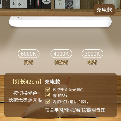 USB护眼两用遥控学生宿舍写字灯)