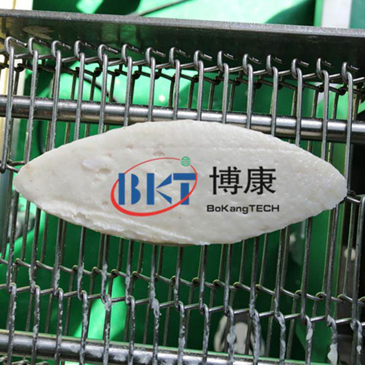 鱼香虾饼成型机 土豆饼南瓜饼成型 上浆机 成型上浆裹涂生产线