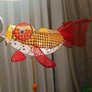 鱼灯笼秦淮花灯金鱼灯夫子庙灯会花灯传统元宵节灯笼厂家跨境