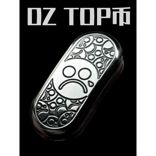 食肉者DZ TOP币topb空推牌机械啪啪币随身把玩解减压玩具金属 EDC
