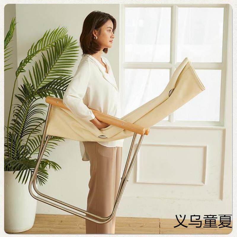 现代沙阳台折叠椅懒人椅外子户躺单人休闲椅PPJ发庭院组合防水