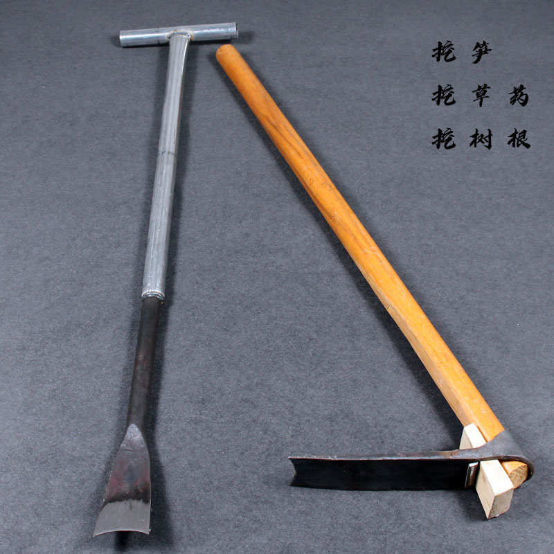 锻打挖笋工具掏笋锄头 小锄头 户外挖根 挖笋锹采药工具锹挖草药