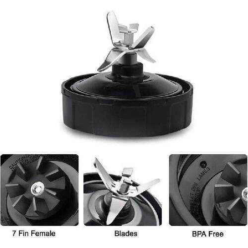 B69C-7 Fins Blender Blade For Ninja BL480 BL482 BL642 BL682