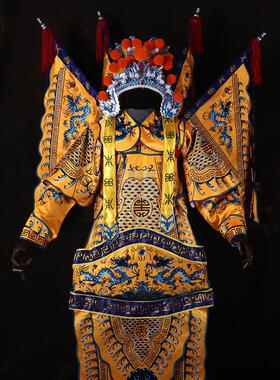 戏曲京剧武生大靠定军山黄忠男靠武将靠旗霸王靠赵云关公演出戏服
