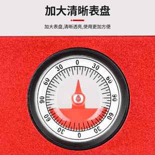 铝合金迷你角度倾斜仪 精度水平尺 瓦工角度仪坡度仪坡度测量仪