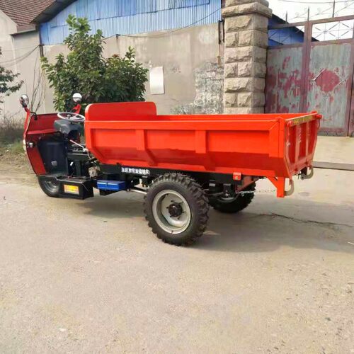 装载2吨工程柴自卸102三轮车 建工筑地装载翻斗 柴三马子油前油翻