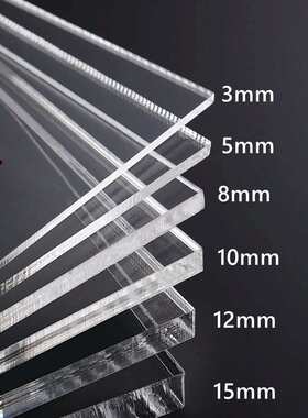 1250*2450mm 厚度2.7mm 现货可发3毫米亚克力透明板现货