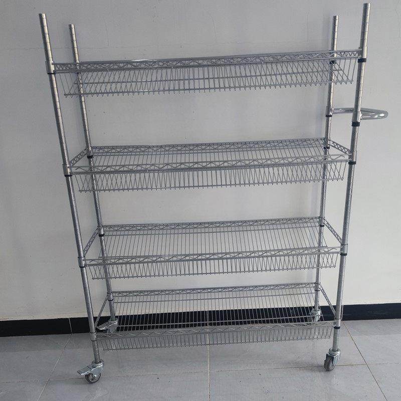 斜兜网格拣货车电商仓库配货车淘宝分拣周转车置物架物料架手推车,商业/办公家具,仓储货架,淘宝优惠券,粉丝福利购,淘宝优惠卷