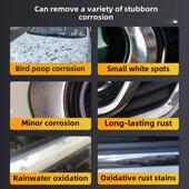 鸟屎腐蚀汽车漆修补保护抛光蜡白色汽车漆泛黄氧化裂纹老化修补还