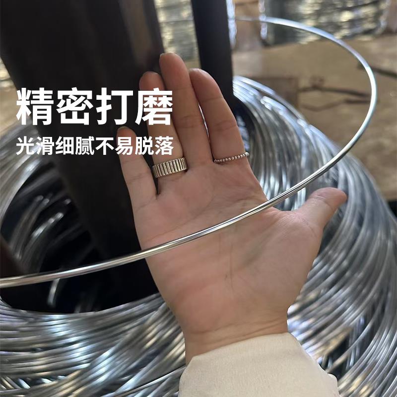 镀锌铁丝线防锈镀锌铁丝细热镀电镀不生锈的8 10 12 14 16 18号#图片