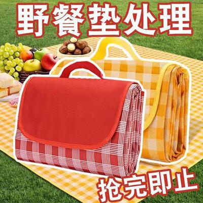 Outdoor thickened moisture-proof mat lawn mat picnic