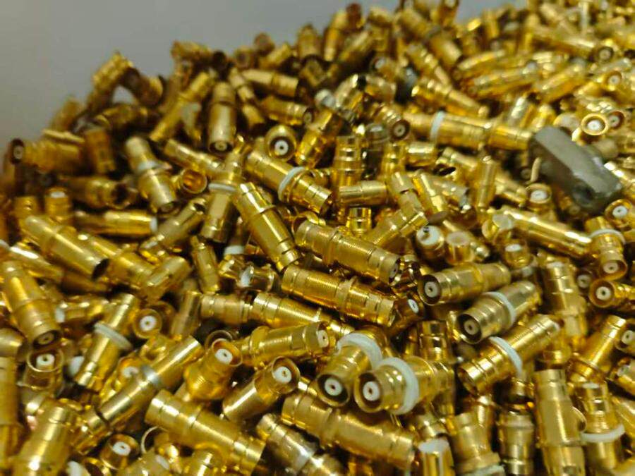 4月17日北京【京械5342】镀金接口件一批共20斤网络拍卖公告