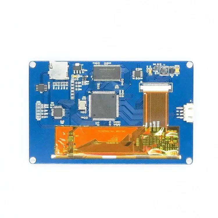 Nextion NX8048T050 5寸人机交互界面HMI 英文版内核