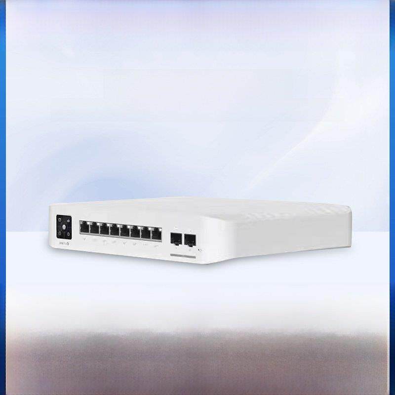 顺丰优倍快UniFi USW-PRO-8-POE二代千兆三层POE交换机带POE++