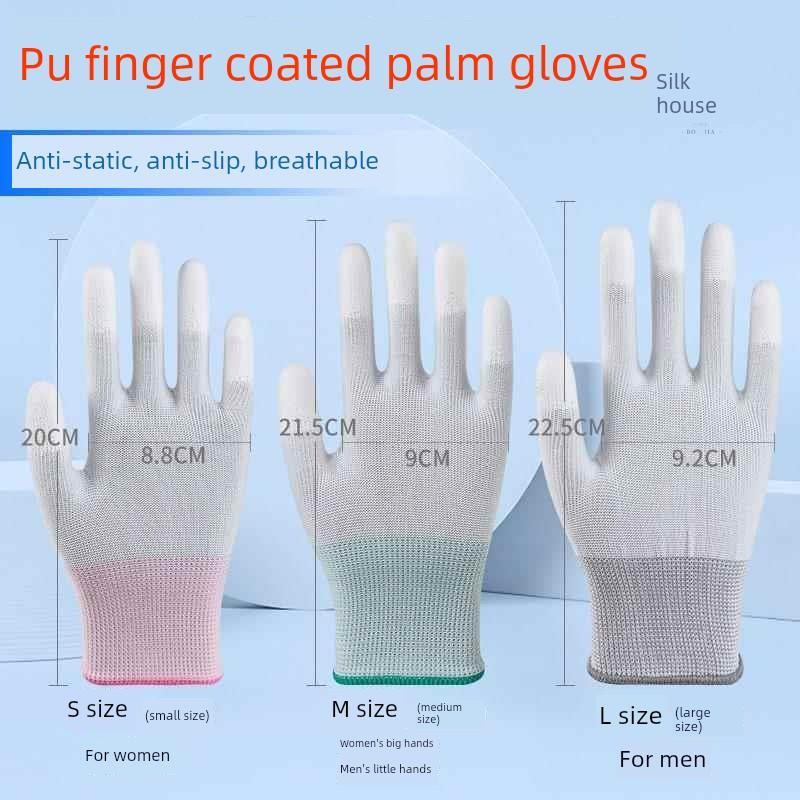 实用手套劳保农用插秧手套耐磨棉花花生栽秧手套手套挖手套摘手套