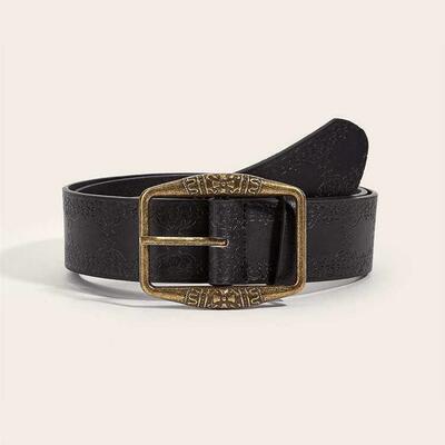 2025 Vintage Brown Leather Belt 覆古棕色腰带