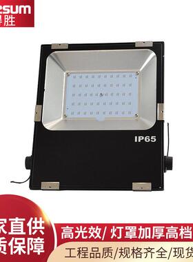 工业级LED投光灯 高光量低耗能 户外道路广告牌防水大功率投光灯