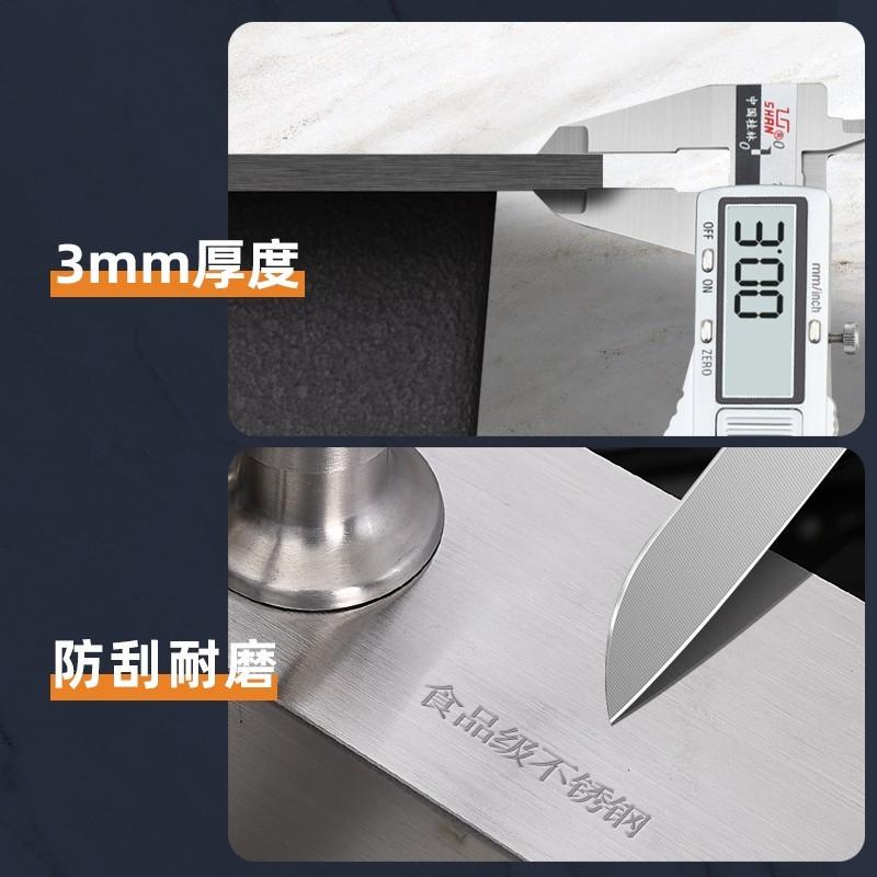 厨房洗菜盆水槽台中下盆大单槽手工优质不锈钢加厚侧排家用洗碗池