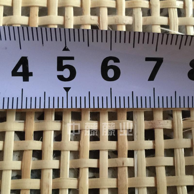 方格藤编材料吊顶装饰西笪藤席方孔眼滕饰面竹编藤皮席面家具柜门