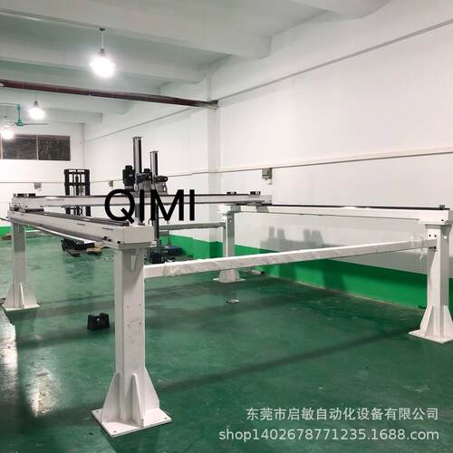 启敏厂家非标齿轮齿条桁架机械手第七轴机器人伸缩搬运机械手