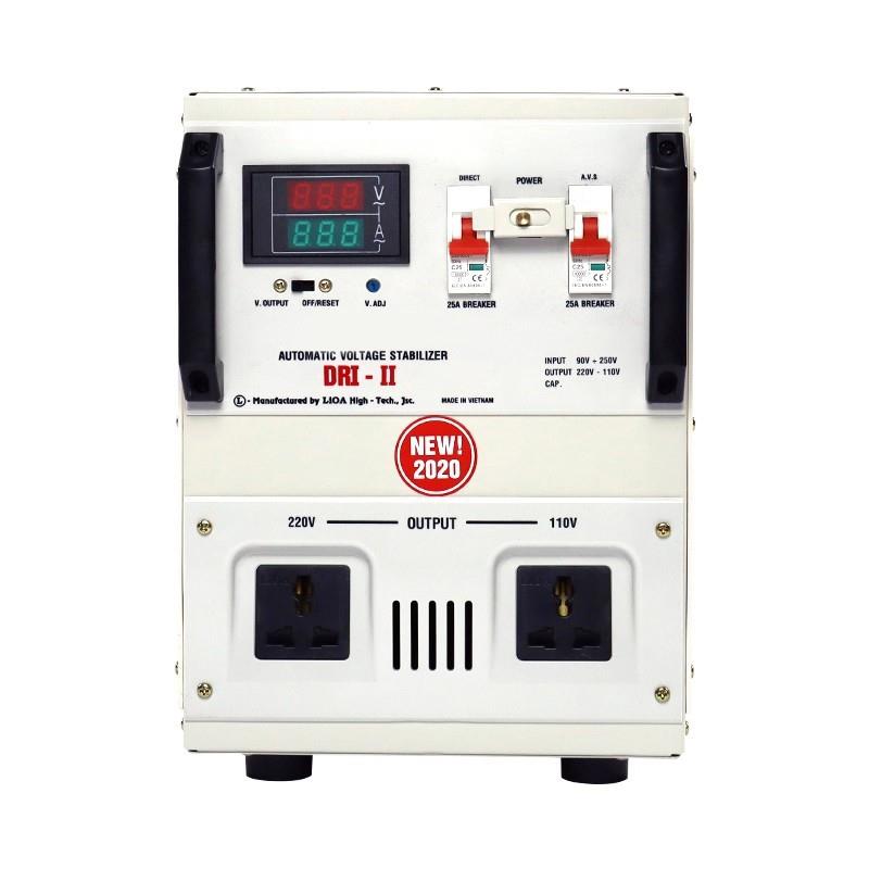 越南缅甸稳压器5000W出口东南亚DRI-II全自动稳压电源220V-110V