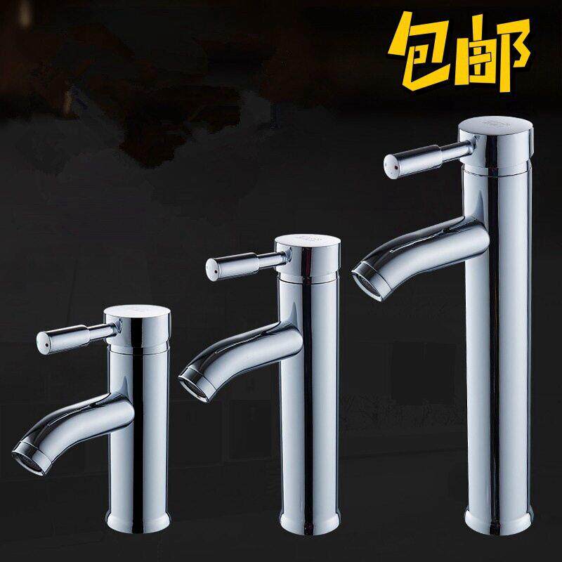 孔把玻璃盆洗脸盆 冷热陶瓷阀芯水龙头混水阀 水暖厂家