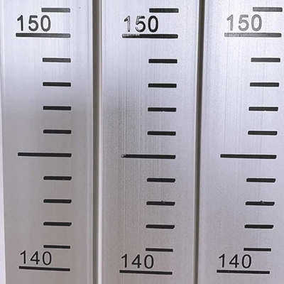 跳高不锈钢丈量尺2米田径运动赛事跳高丈量尺田径辅助道具测量尺