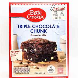 Betty Chocolate Brownie Mix 希腊贝蒂三重巧克力布朗尼蛋糕粉