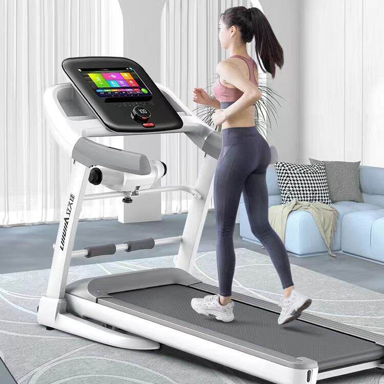 立久佳电动爬坡跑步机家用款小型可折叠室内走步健身器材电动坡度