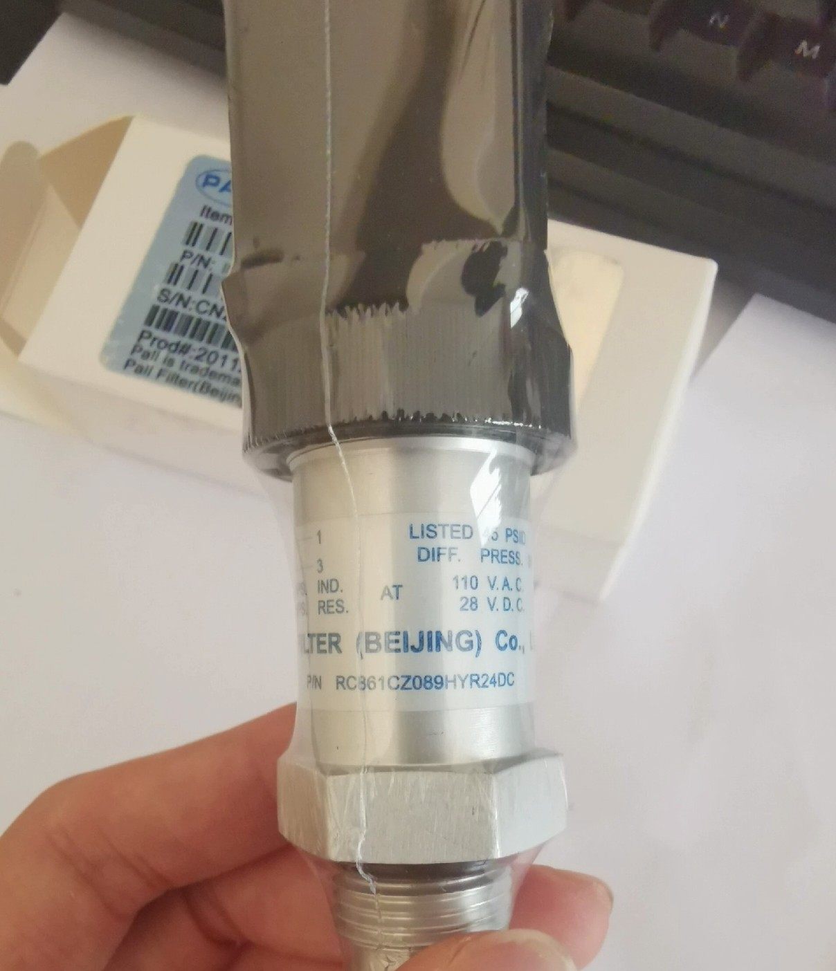 PALL  RC861CZ090HYR24DC，传感器，全新