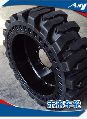 厂家销售AnyGo牌登高车实心轮胎10－16.5、31x10－16滑移式实心胎