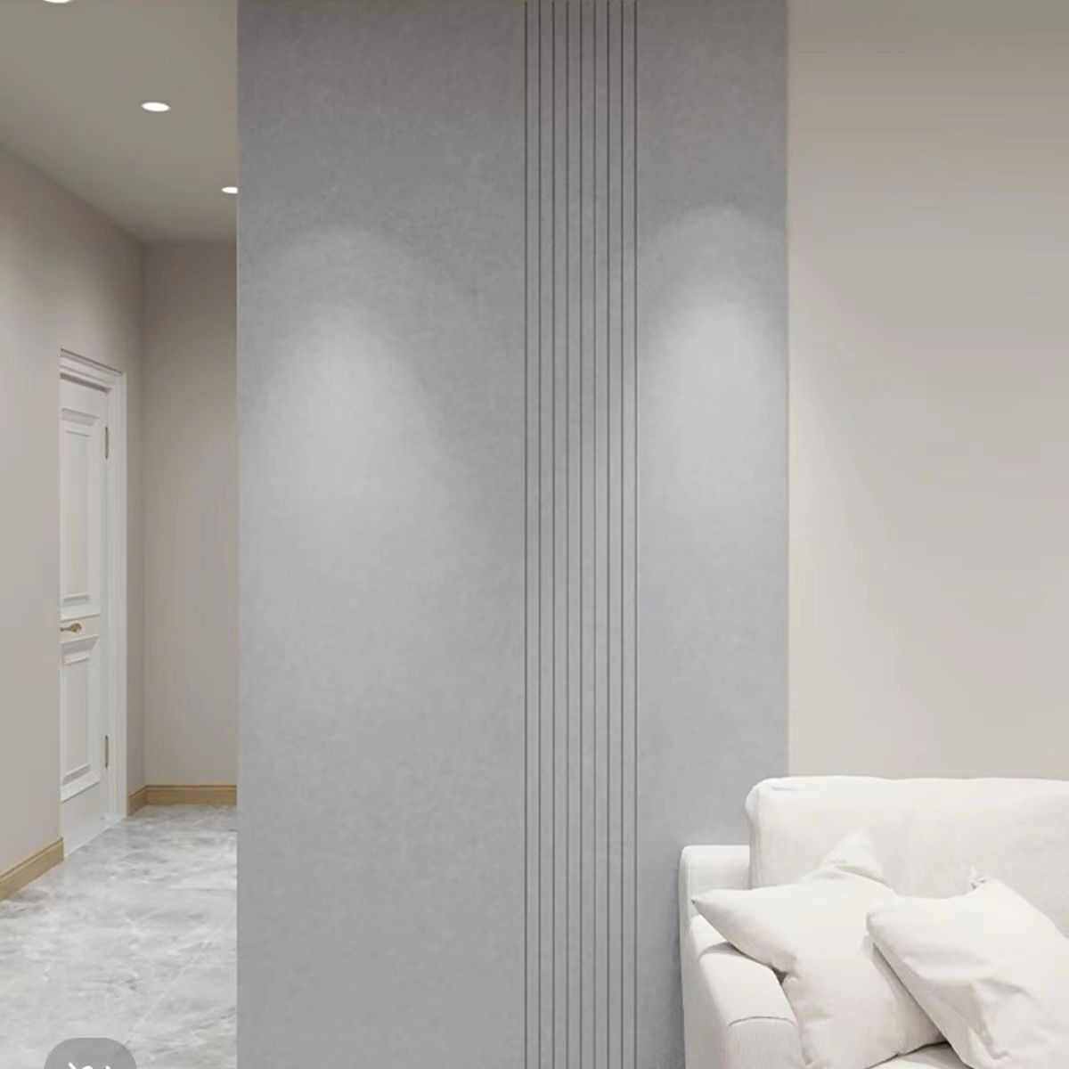 沙发背景墙墙面装饰毛毡墙贴高级感3d立体墙壁改造遮丑格栅板,居家布艺,海绵垫/布料/面料/手工diy,淘宝优惠券,粉丝福利购,淘宝优惠卷