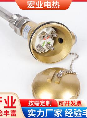 WRN-230/231固定螺纹热电偶K型装配式热电偶测温棒0-1300度