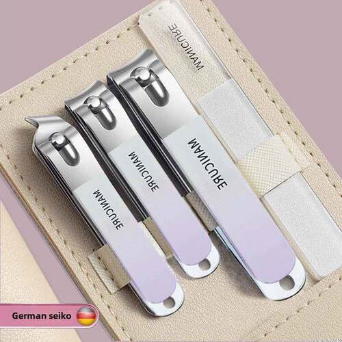 manicure set nail cutter Cuticle Nipper manicure指甲刀套装1