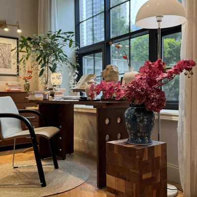 中古实木长方形书桌白蜡木设计师家用原木工作台办公桌简约餐桌