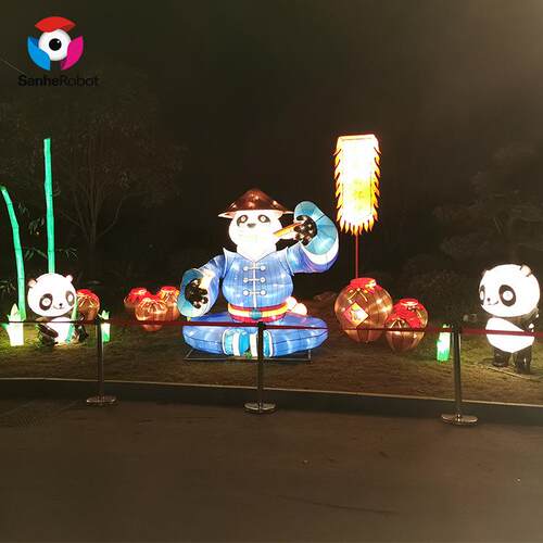 新年彩灯造型大型节日灯会彩灯花灯制作室外公园广场景观制作公司