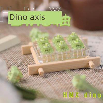 HMX&小恐龙Dino轴 中频闷轴 麻将音小石子闷轴音客制化键盘轴体