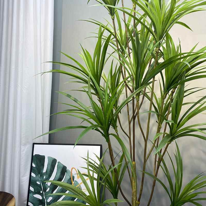 仿真内吊兰树巴铁龙血假植物西zj56465家居室商场橱窗摆放装饰落