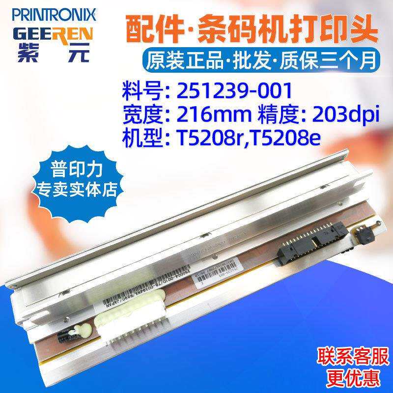 Printronix T5000 T5208r T5208e打印头251239001 250004001D头