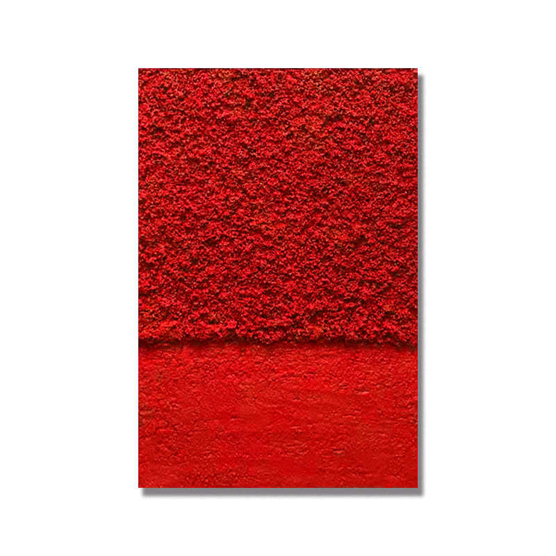 玄关立体画肌理红色装饰画手绘丙烯背景现代过道油画抽象挂画客厅图片