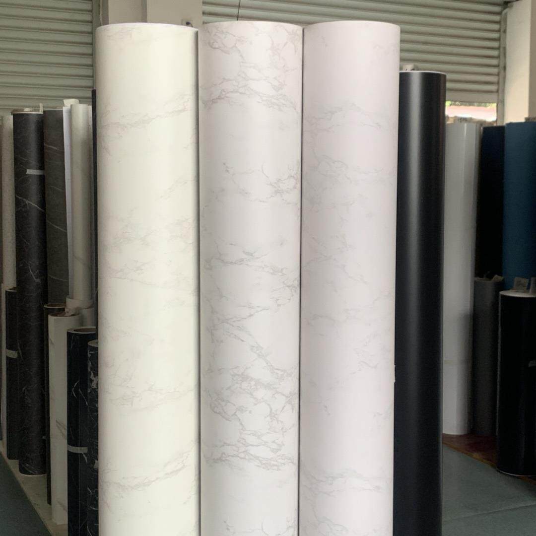 加厚防水浴室墙壁纸 展柜展厅贴膜 大理石纹pvc自粘墙纸
