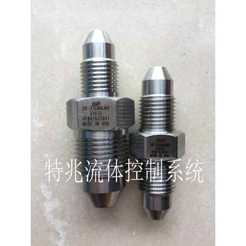 进 口HIP超高压弯接头 20000psi 不锈钢9/16接头 20-22LF9